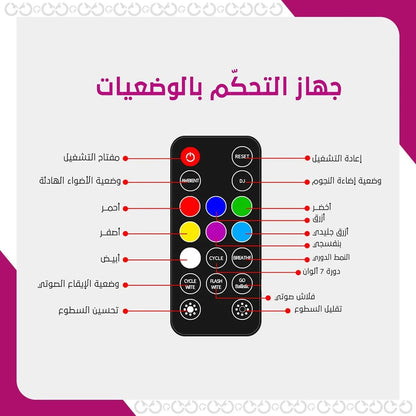 إضاءة داخلية للسيارة بألوان متعددة – غيّر جوّ سيارتك بثوانٍ