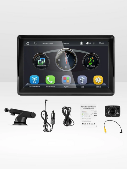 طوّر سيارتك بشاشة CarPlay الذكية 7 إنش